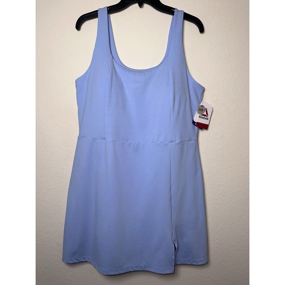 NWT Reebok Women’s XL Blue Athletic Dress Tunic Tank Top Activewear
